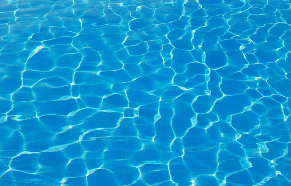 Superficie Della Piscina Blu Sfondo Acqua Piscina — Foto Stock