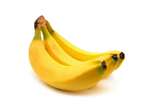 Бананы Белом Фоне — стоковое фото