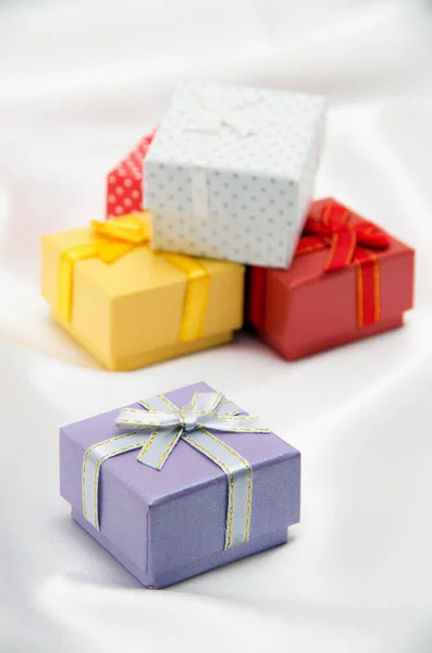 Gift Boxes Background Texture — Stock Photo, Image