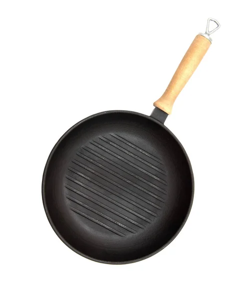 Frying Pan Isolated White — Stock Photo, Image