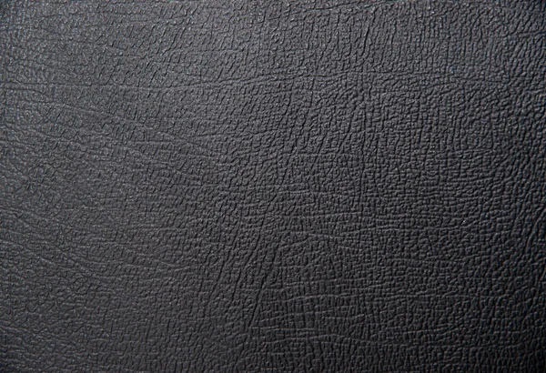 Black Leather Background Texture — Stock Photo, Image