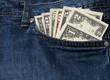 cep fonun içindeki para