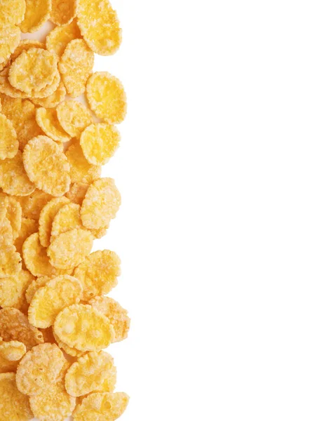 Corn Flakes Voedselingrediënt Achtergrond — Stockfoto