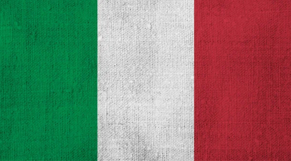 Grunge Drapeau Italie Fond — Photo