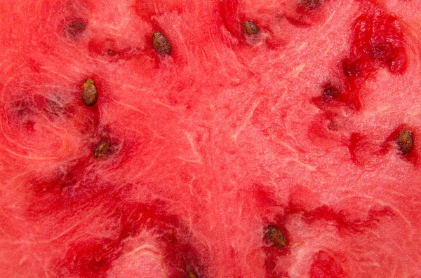 Red Texture Sweet Watermelon — Stock Photo, Image