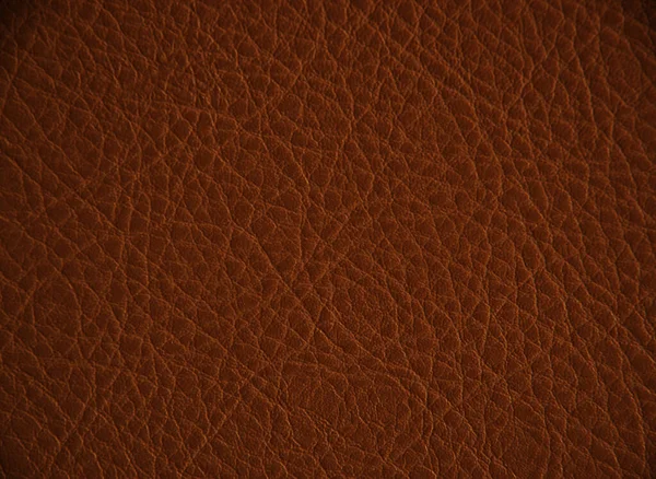 Brown Leather Background Texture — Stock Photo, Image