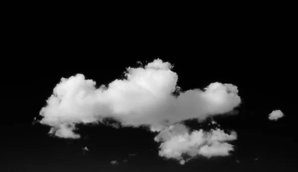 Chmury Czarnym Tle — Zdjęcie stockowe