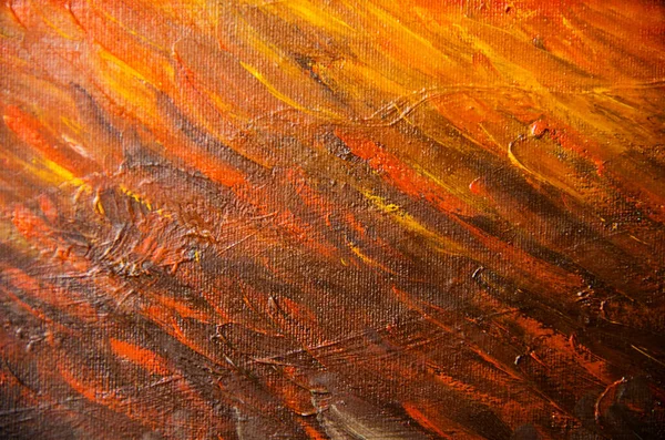Pomarańczowe Abstrakcyjne Tło Stylu Akwareli — Zdjęcie stockowe