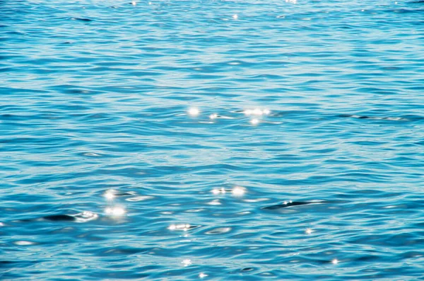 青い海の水の背景 — ストック写真