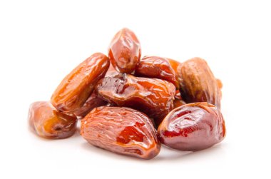 Beyaz arkaplanda izole edilmiş tarihler