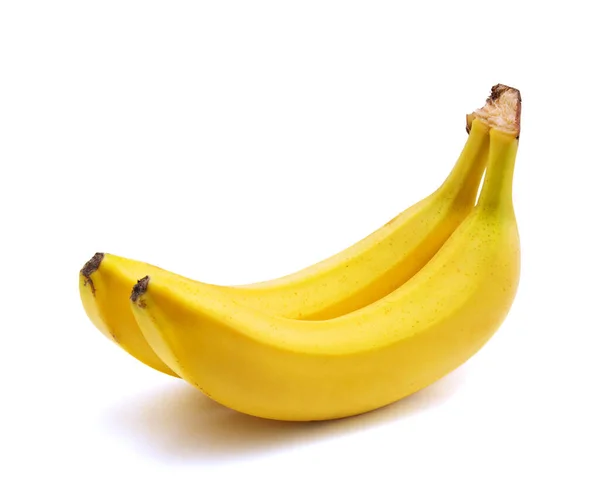 Bananen Auf Weißem Hintergrund — Stockfoto