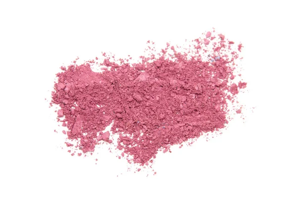 Rózsaszín Kozmetikai Por Fehér — Stock Fotó