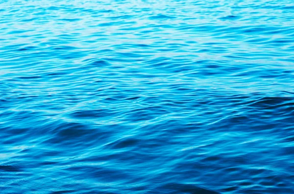 Blauwe Zee Water Achtergrond — Stockfoto