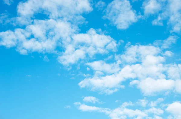 Céu Com Nuvens Fundo — Fotografia de Stock