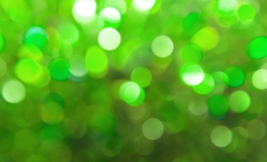 yeşil bokeh soyut ışık arkaplanı