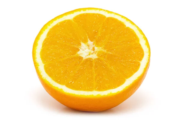 Fruto Naranja Aislado Sobre Fondo Blanco — Foto de Stock