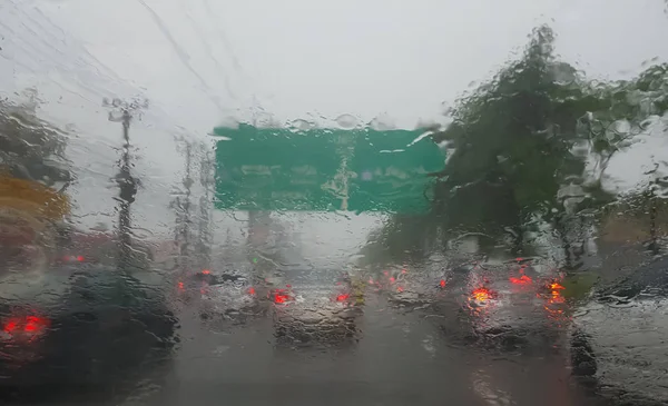 Abstract blur : rain drop