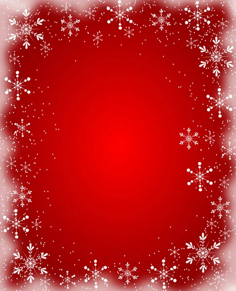 Fondo rojo de Navidad — Foto de Stock