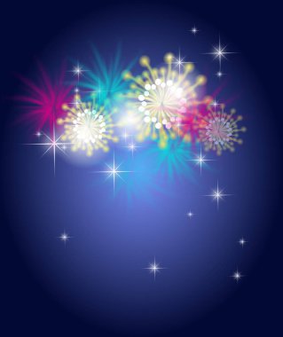 Yeni yılın arkaplanı