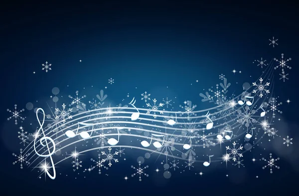 Kış müzik arka plan