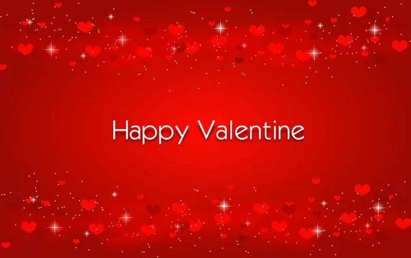 Feliz tarjeta de felicitación de San Valentín — Foto de Stock