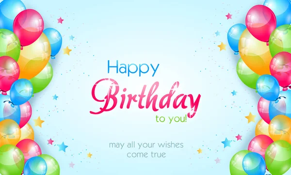 Happy birthday card — Stock Photo, Image