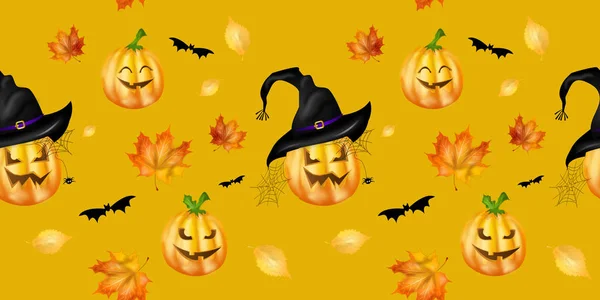 Halloween nahtlose Textur — Stockfoto