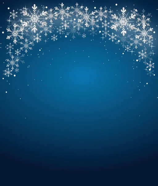 Sfondo blu di Natale — Foto Stock