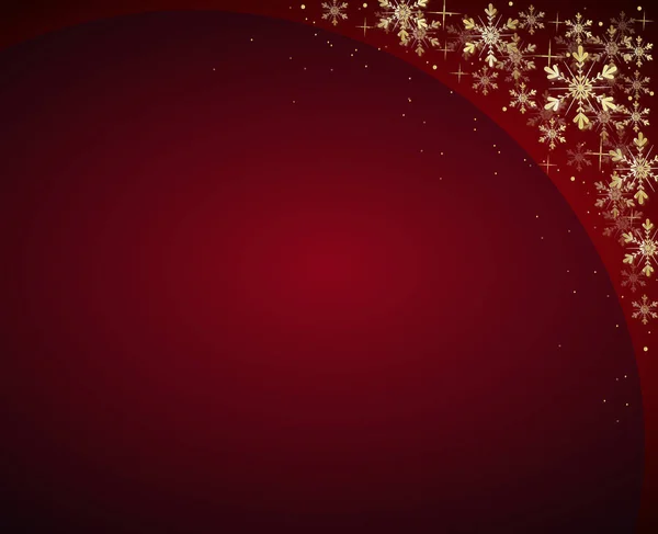 Christmas background with corner decoration — Stock Photo, Image