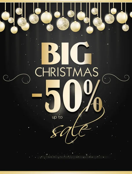 Big christmas sale — Stock Photo, Image