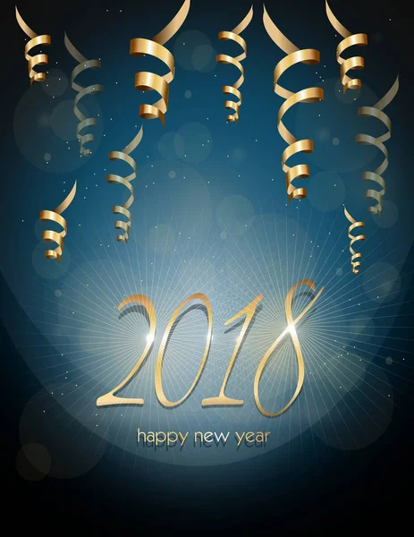 Felice anno nuovo 2018 — Foto Stock