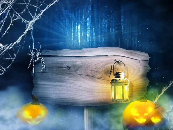 Halloween misztikus háttér — Stock Fotó