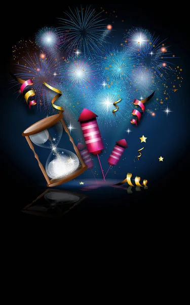 新年のお祝いカード — ストック写真