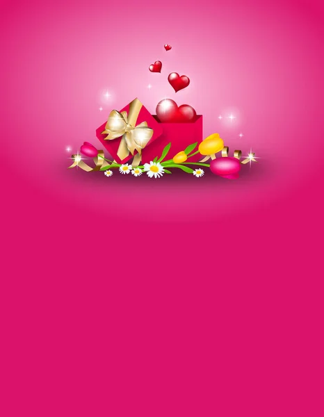 Achtergrond voor valentine's day viering — Stockfoto