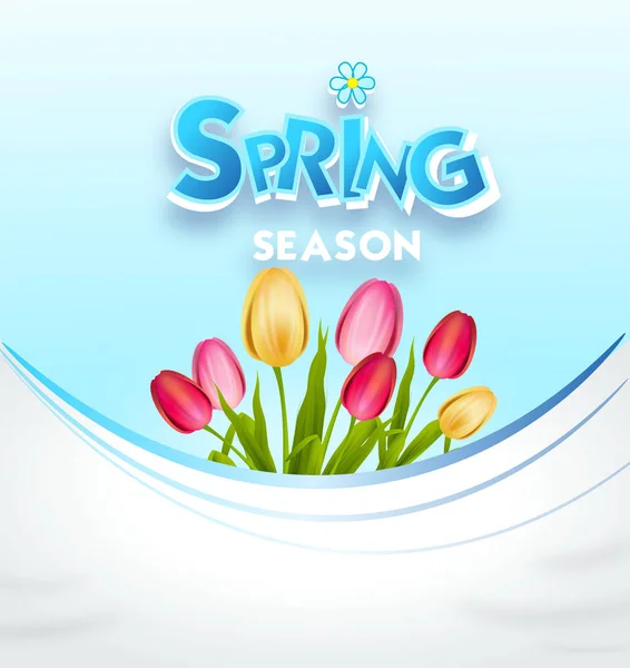 Jarní sezóna pozadí — Stock fotografie