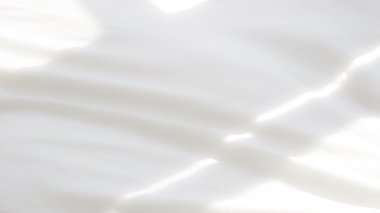 sabah ışık yumuşak beyaz bedsheets