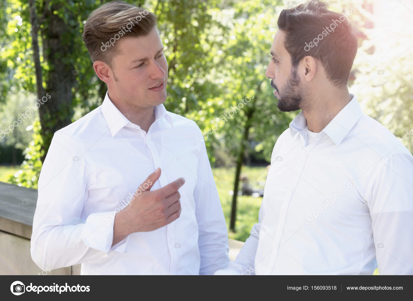 Two young men