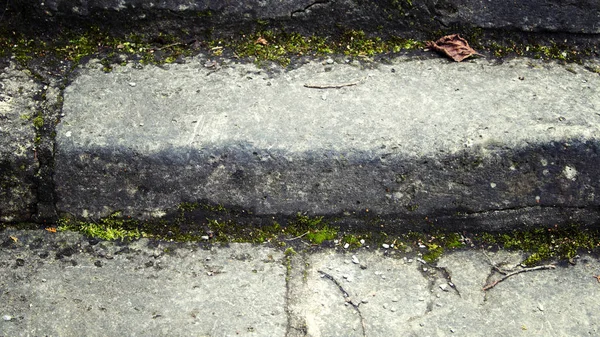 Closeup of old stairs out of stone — Stock Photo, Image