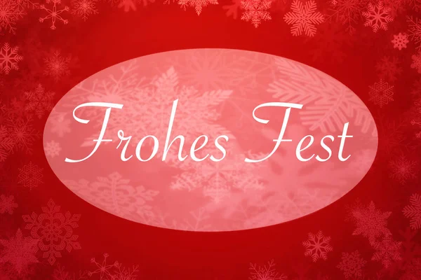 Frohe Weihnachten auf rotem Hintergrund — Stockfoto