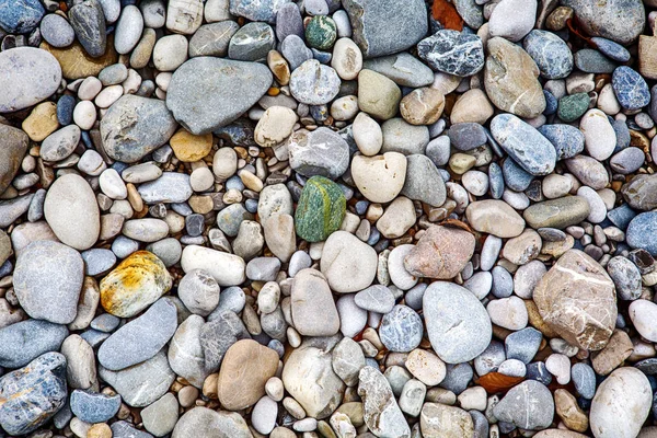 Closeup of colorful stones and pebbles — Stock Photo, Image