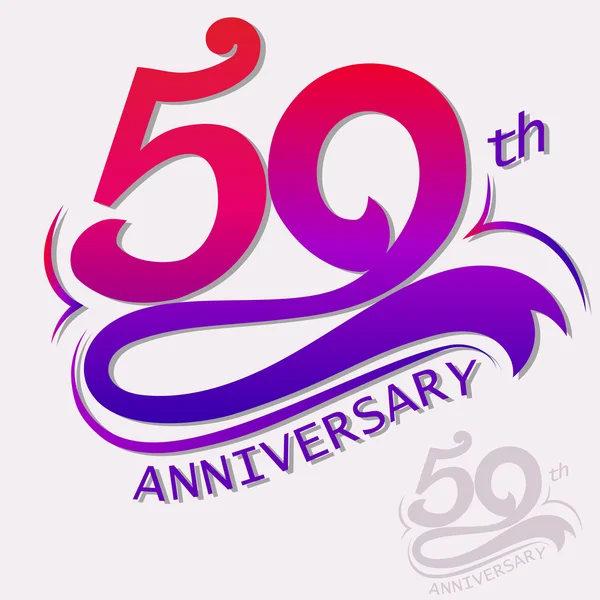 100,000 50 anni logo anniversario Vector Images | Depositphotos