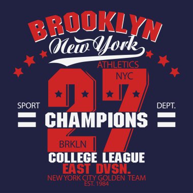 Brooklyn t-shirt grafik