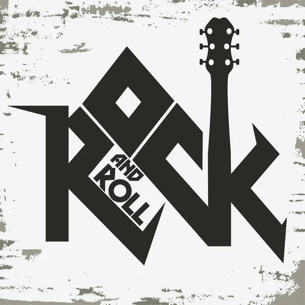 Rockmusik — Stockvektor