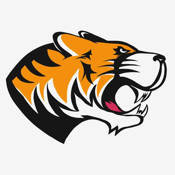 Tiger-logotypen vektor — Stock vektor