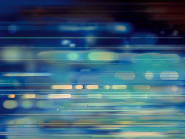 Işıklar - mavi arka plan hareketli