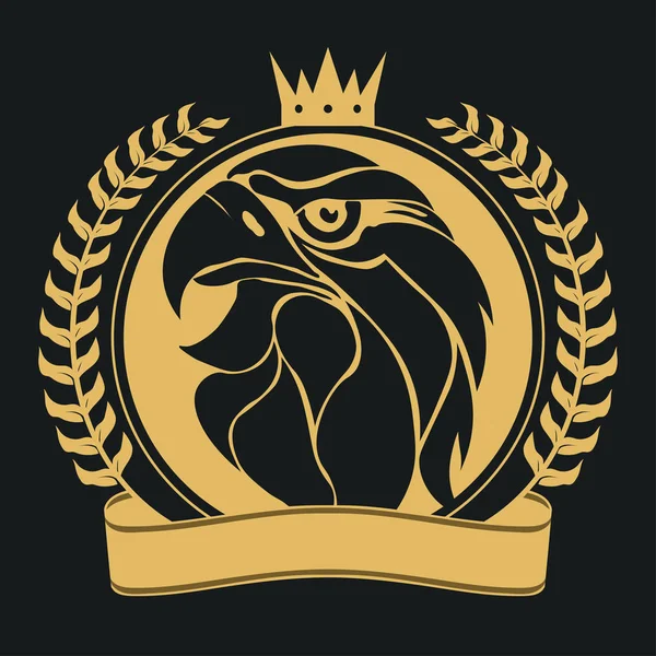 Eagle head logo vector — Stock Vector