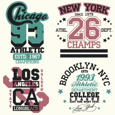 New York t-shirt grafik