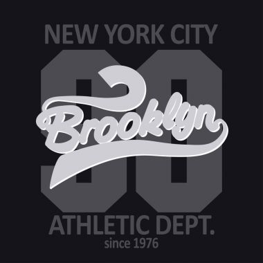 Brooklyn t-shirt grafik