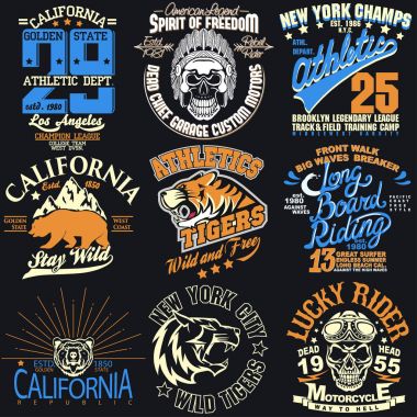 New York t-shirt grafik