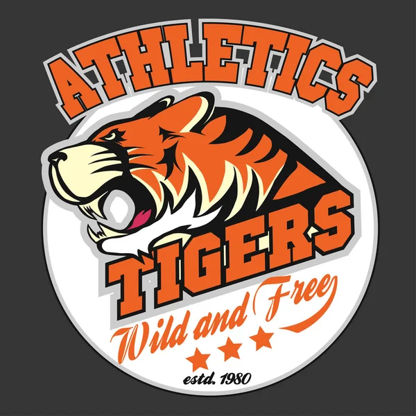 Kızgın Tiger spor takım amblemi